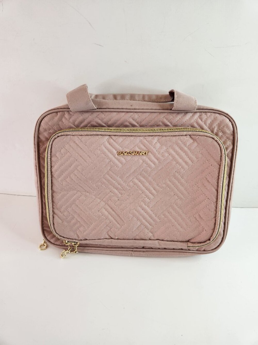 Bagsmart Dusty Rose Pink Toiletry Travel Bag